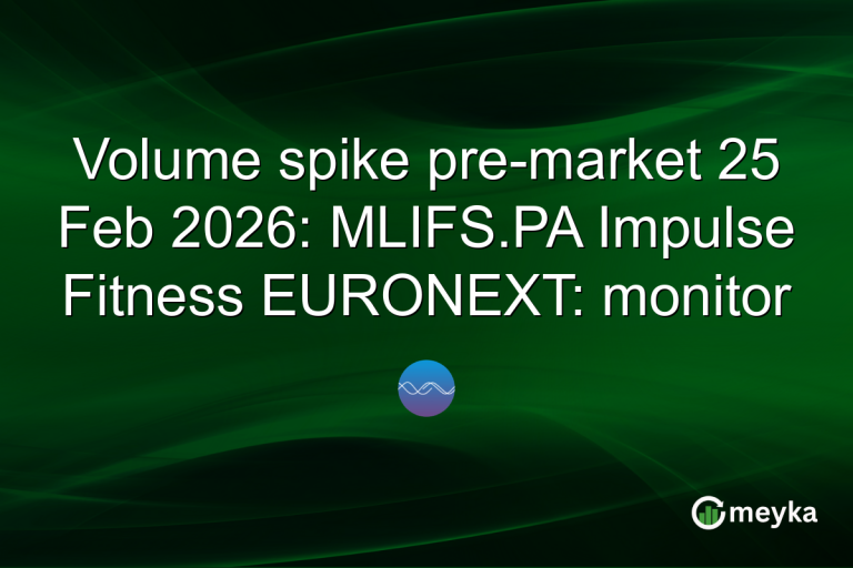 Volume spike pre-market 25 Feb 2026: MLIFS.PA Impulse Fitness EURONEXT: monitor