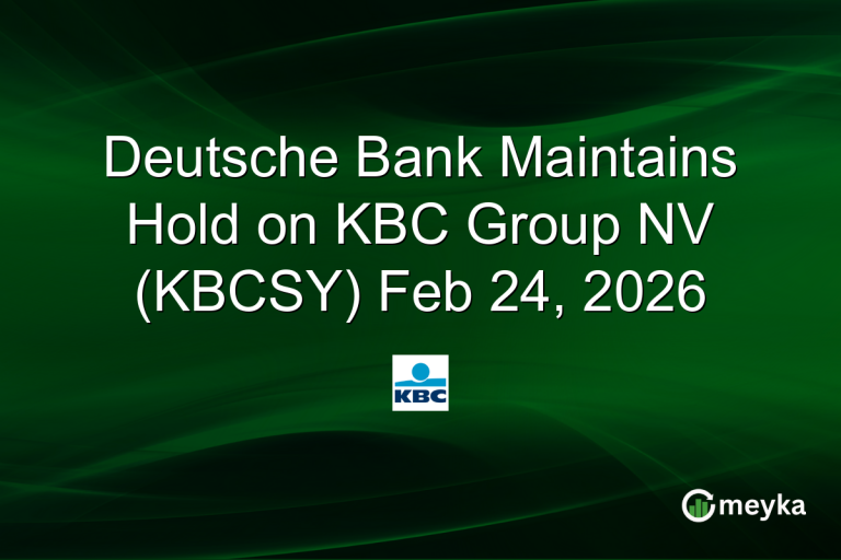 Deutsche Bank Maintains Hold on KBC Group NV (KBCSY) Feb 24, 2026