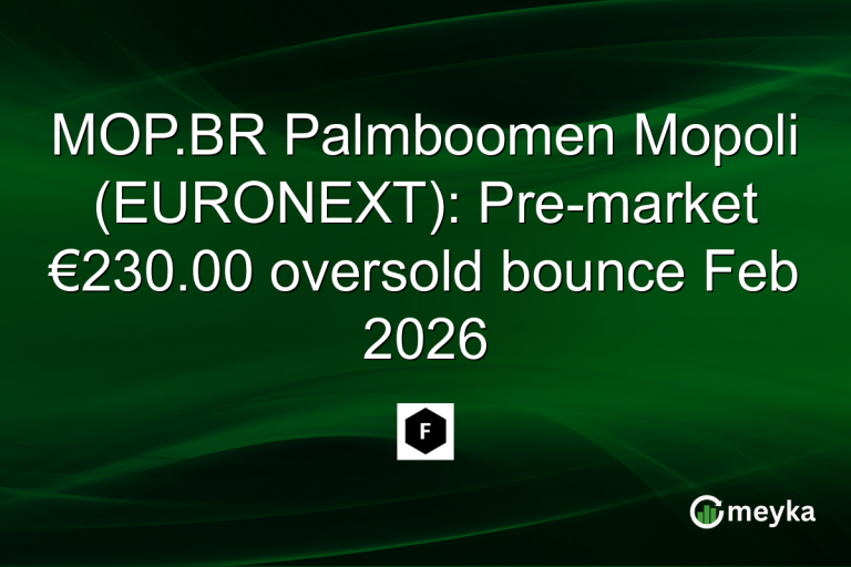 MOP.BR Palmboomen Mopoli (EURONEXT): Pre-market €230.00 oversold bounce Feb 2026