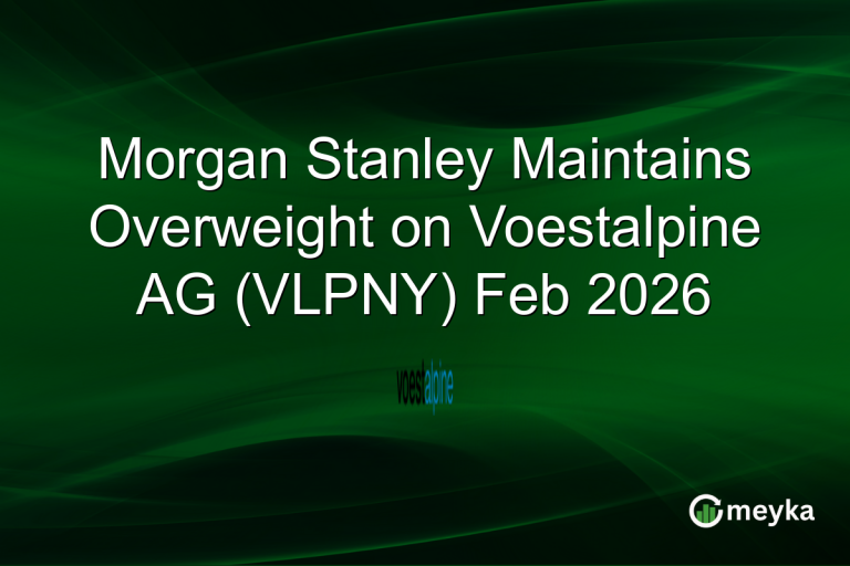Morgan Stanley Maintains Overweight on Voestalpine AG (VLPNY) Feb 2026