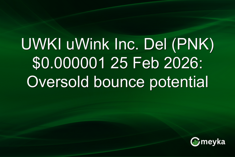 UWKI uWink Inc. Del (PNK) $0.000001 25 Feb 2026: Oversold bounce potential