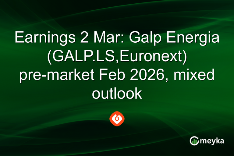 Earnings 2 Mar: Galp Energia (GALP.LS,Euronext) pre-market Feb 2026, mixed outlook
