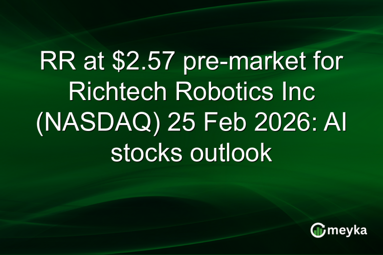 RR at $2.57 pre-market for Richtech Robotics Inc (NASDAQ) 25 Feb 2026: AI stocks outlook