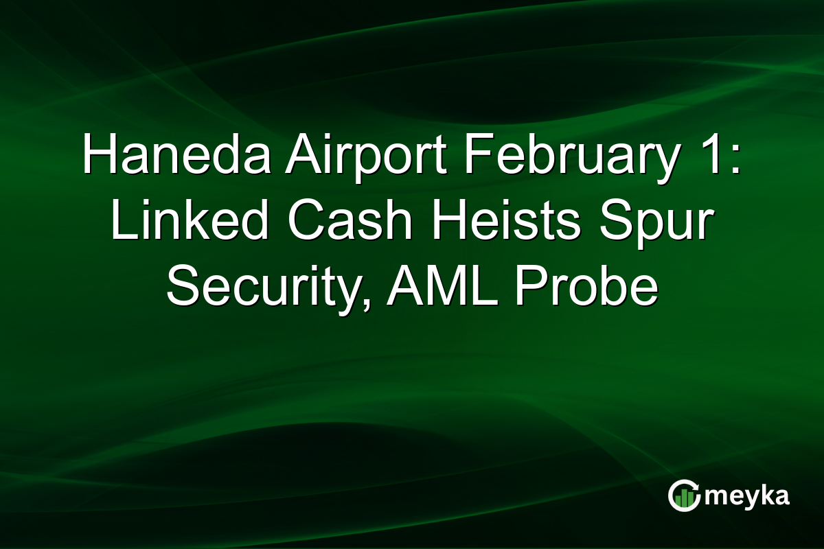 Haneda Airport February 1: Linked Cash Heists Spur Security, AML Probe