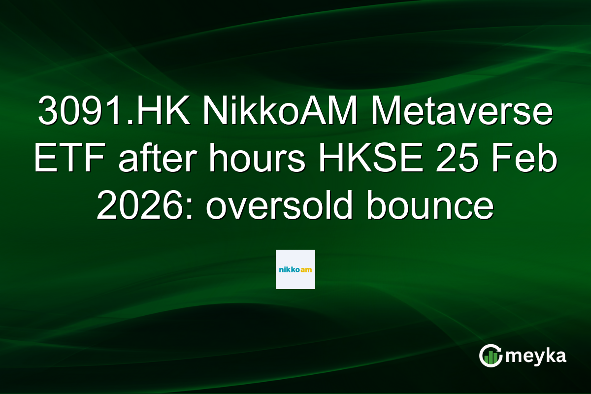 3091.HK NikkoAM Metaverse ETF after hours HKSE 25 Feb 2026: oversold bounce
