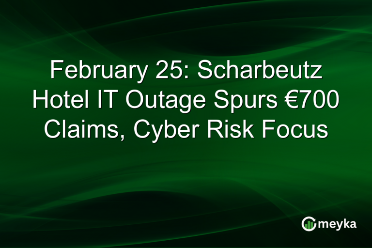 February 25: Scharbeutz Hotel IT Outage Spurs €700 Claims, Cyber Risk Focus