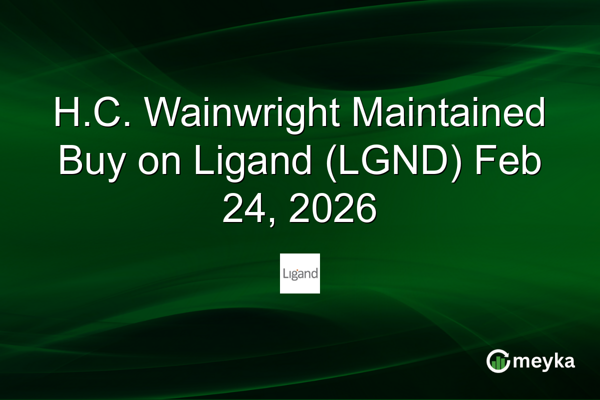 H.C. Wainwright Maintained Buy on Ligand (LGND) Feb 24, 2026