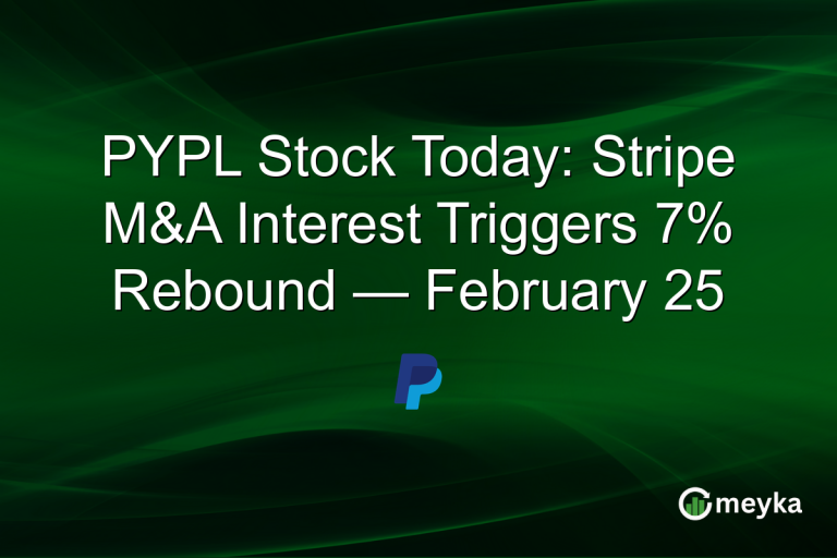 PYPL Stock Today: Stripe M&A Interest Triggers 7% Rebound — February 25