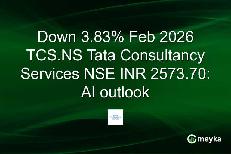 Down 3.83% Feb 2026 TCS.NS Tata Consultancy Services NSE INR 2573.70: AI outlook