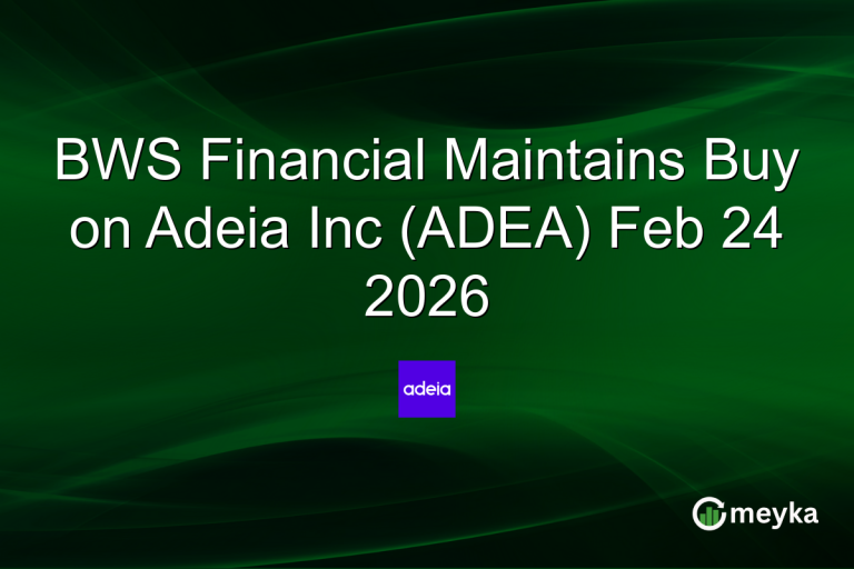 BWS Financial Maintains Buy on Adeia Inc (ADEA) Feb 24 2026