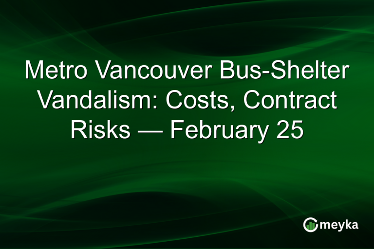 Metro Vancouver Bus-Shelter Vandalism: Costs, Contract Risks — February 25