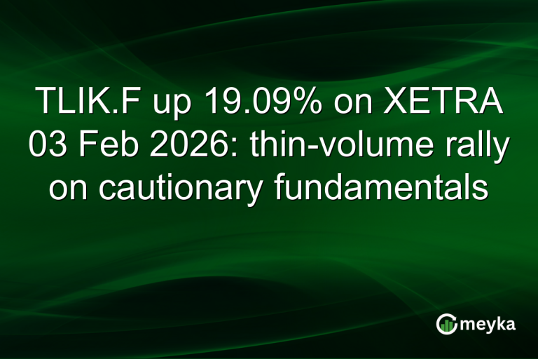 TLIK.F up 19.09% on XETRA 03 Feb 2026: thin-volume rally on cautionary fundamentals