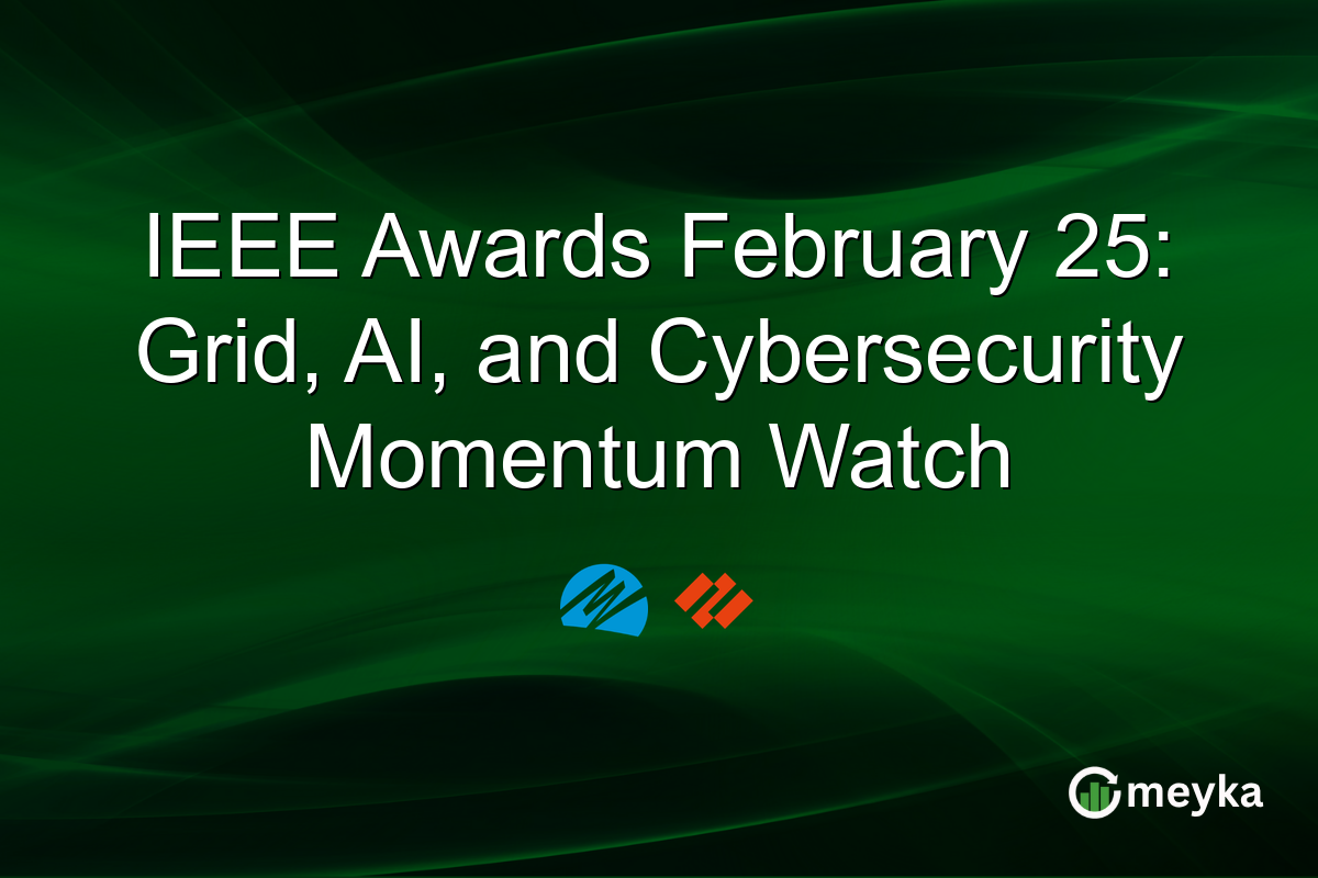 IEEE Awards February 25: Grid, AI, and Cybersecurity Momentum Watch