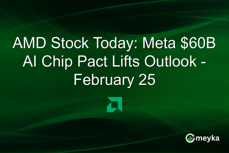 AMD Stock Today: Meta $60B AI Chip Pact Lifts Outlook - February 25