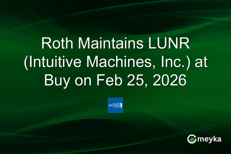Roth Maintains LUNR (Intuitive Machines, Inc.) at Buy on Feb 25, 2026