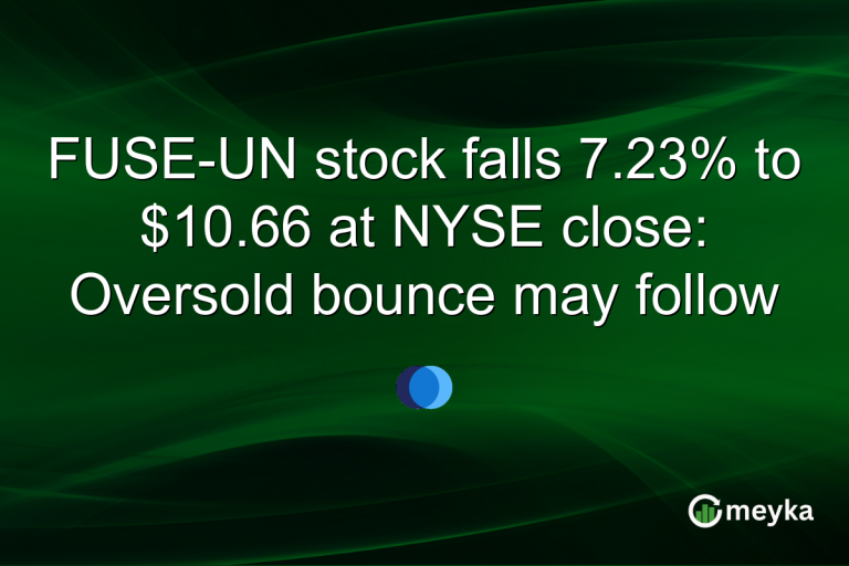 FUSE-UN stock falls 7.23% to $10.66 at NYSE close: Oversold bounce may follow