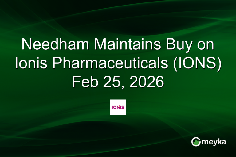 Needham Maintains Buy on Ionis Pharmaceuticals (IONS) Feb 25, 2026