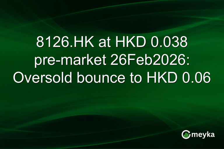 8126.HK at HKD 0.038 pre-market 26Feb2026: Oversold bounce to HKD 0.06