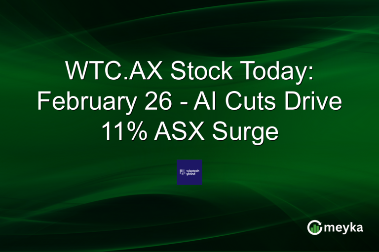 WTC.AX Stock Today: February 26 - AI Cuts Drive 11% ASX Surge