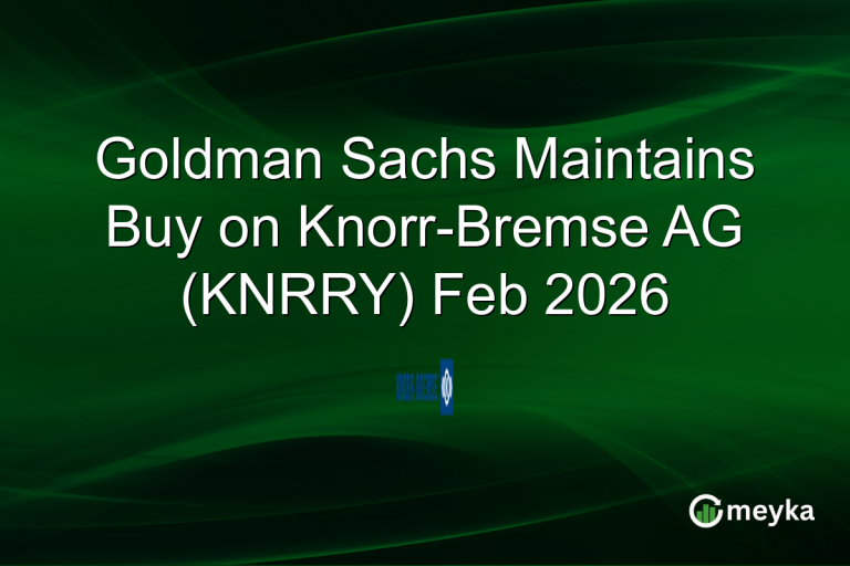 Goldman Sachs Maintains Buy on Knorr-Bremse AG (KNRRY) Feb 2026