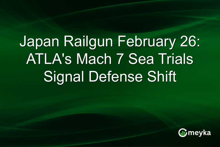 Japan Railgun February 26: ATLA's Mach 7 Sea Trials Signal Defense Shift