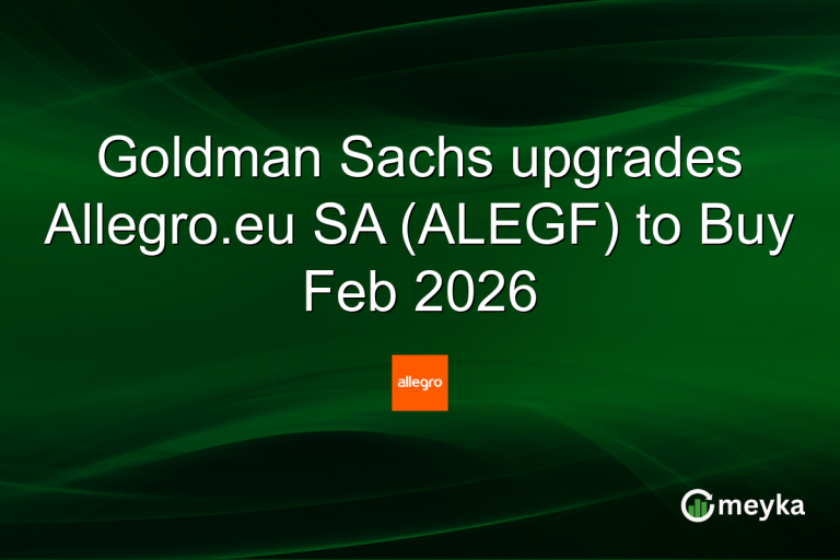Goldman Sachs upgrades Allegro.eu SA (ALEGF) to Buy Feb 2026