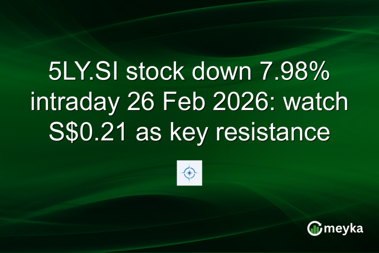 5LY.SI stock down 7.98% intraday 26 Feb 2026: watch S$0.21 as key resistance