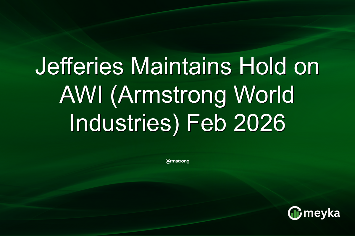 Jefferies Maintains Hold on AWI (Armstrong World Industries) Feb 2026