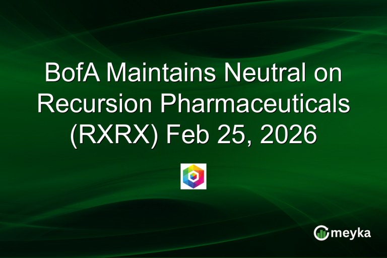 BofA Maintains Neutral on Recursion Pharmaceuticals (RXRX) Feb 25, 2026