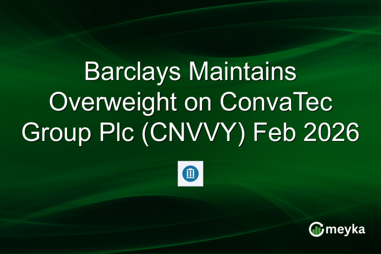 Barclays Maintains Overweight on ConvaTec Group Plc (CNVVY) Feb 2026