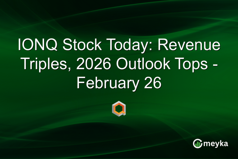IONQ Stock Today: Revenue Triples, 2026 Outlook Tops - February 26