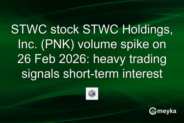 STWC stock STWC Holdings, Inc. (PNK) volume spike on 26 Feb 2026: heavy trading signals short-term interest