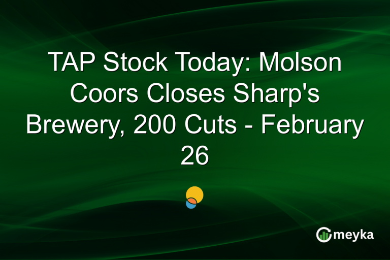TAP Stock Today: Molson Coors Closes Sharp's Brewery, 200 Cuts - February 26