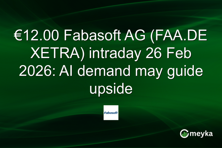 €12.00 Fabasoft AG (FAA.DE XETRA) intraday 26 Feb 2026: AI demand may guide upside