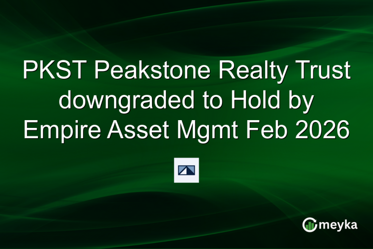 PKST Peakstone Realty Trust downgraded to Hold by Empire Asset Mgmt Feb 2026