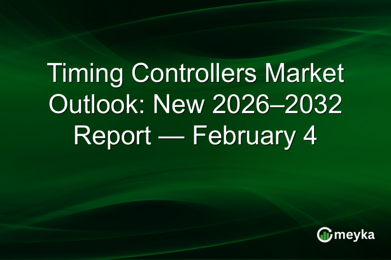 Timing Controllers Market Outlook: New 2026–2032 Report — February 4