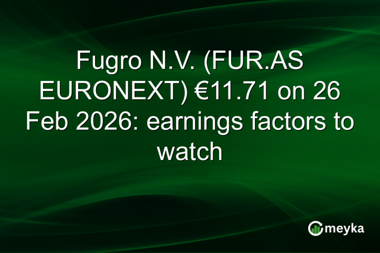 Fugro N.V. (FUR.AS EURONEXT) €11.71 on 26 Feb 2026: earnings factors to watch