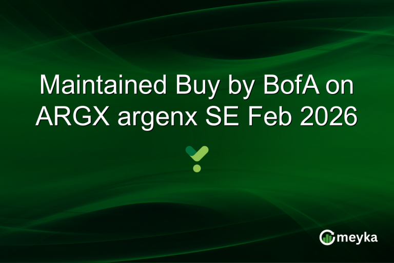 Maintained Buy by BofA on ARGX argenx SE Feb 2026
