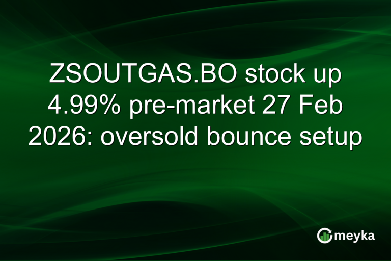 ZSOUTGAS.BO stock up 4.99% pre-market 27 Feb 2026: oversold bounce setup