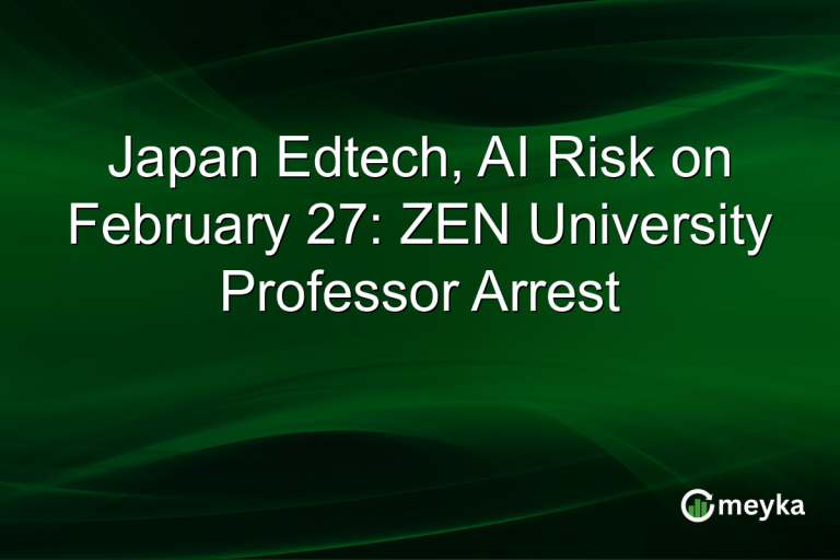 Japan Edtech, AI Risk on February 27: ZEN University Professor Arrest