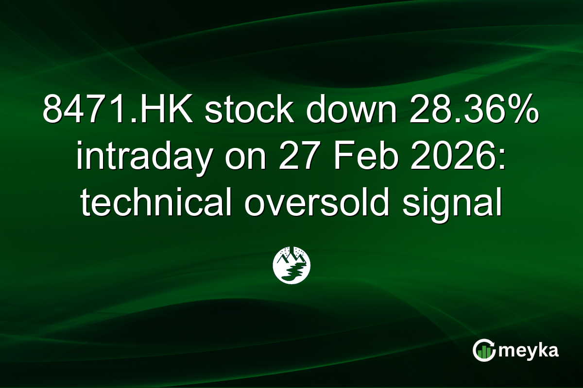 8471.HK stock down 28.36% intraday on 27 Feb 2026: technical oversold signal