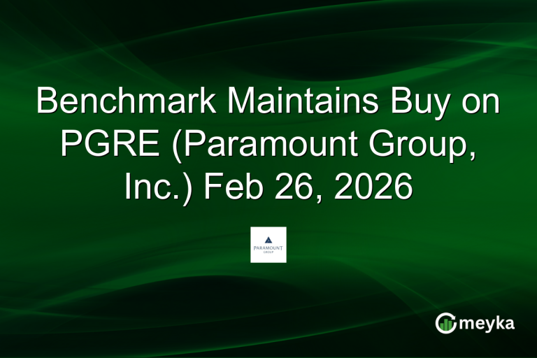 Benchmark Maintains Buy on PGRE (Paramount Group, Inc.) Feb 26, 2026