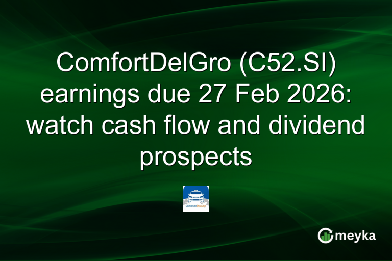 ComfortDelGro (C52.SI) earnings due 27 Feb 2026: watch cash flow and dividend prospects