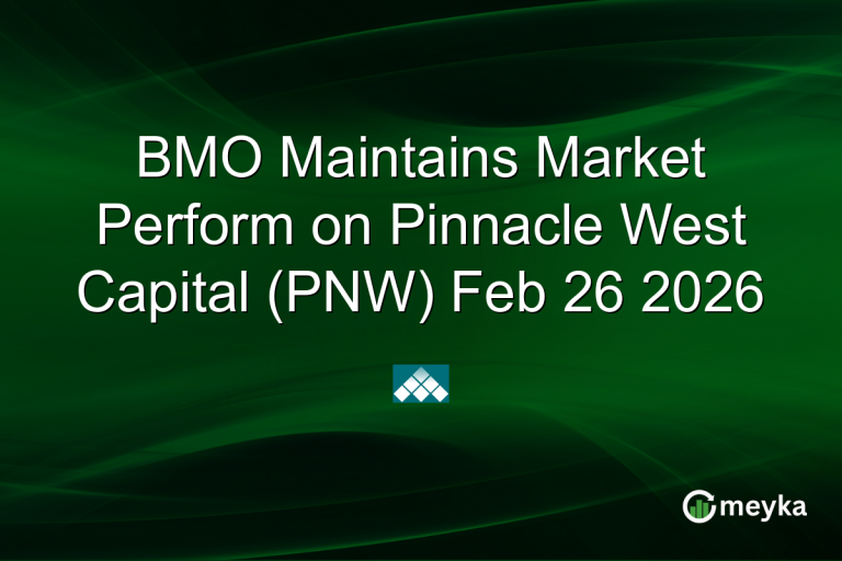 BMO Maintains Market Perform on Pinnacle West Capital (PNW) Feb 26 2026