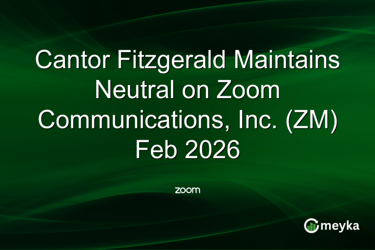 Cantor Fitzgerald Maintains Neutral on Zoom Communications, Inc. (ZM) Feb 2026