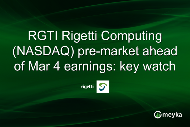 RGTI Rigetti Computing (NASDAQ) pre-market ahead of Mar 4 earnings: key watch