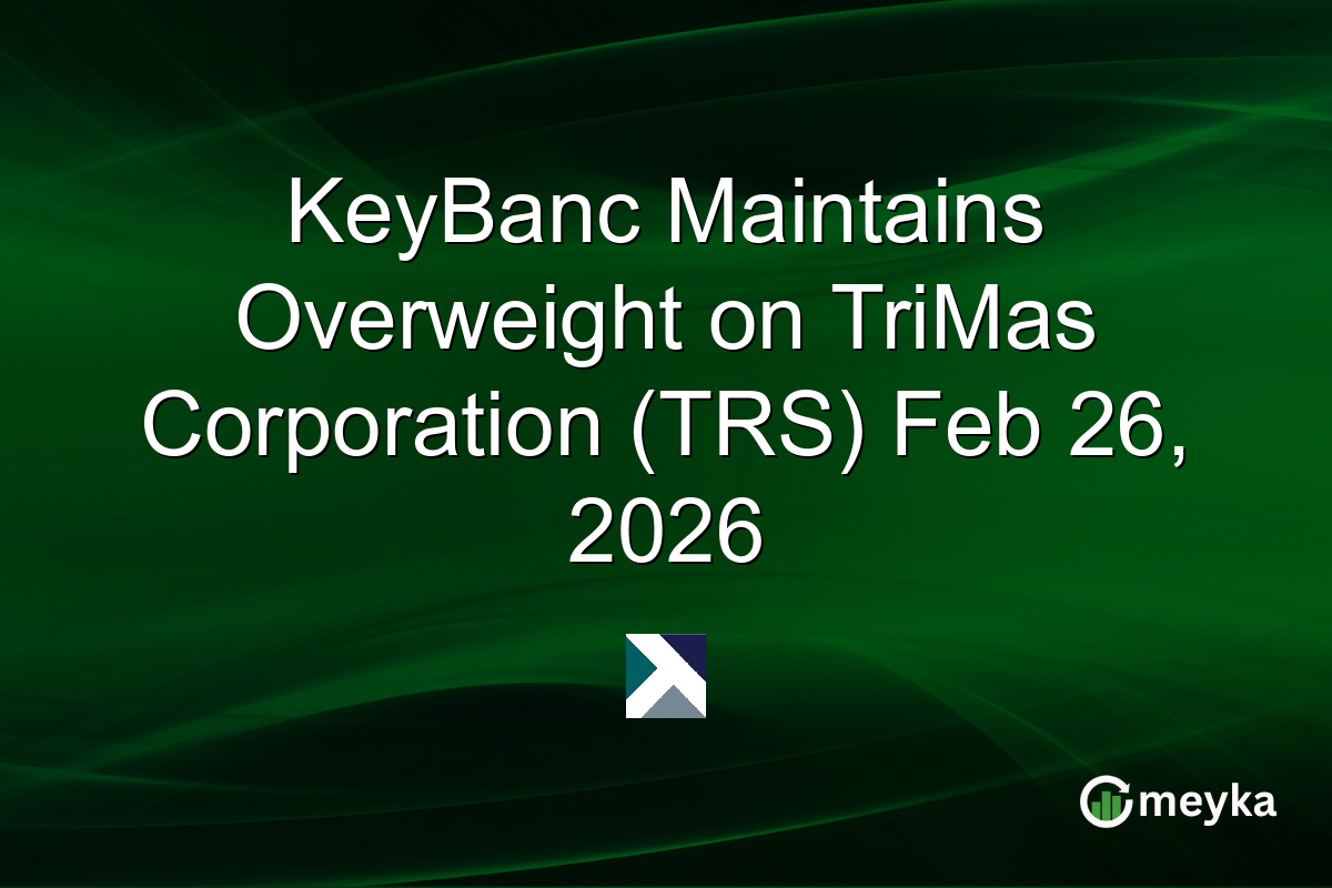 KeyBanc Maintains Overweight on TriMas Corporation (TRS) Feb 26, 2026