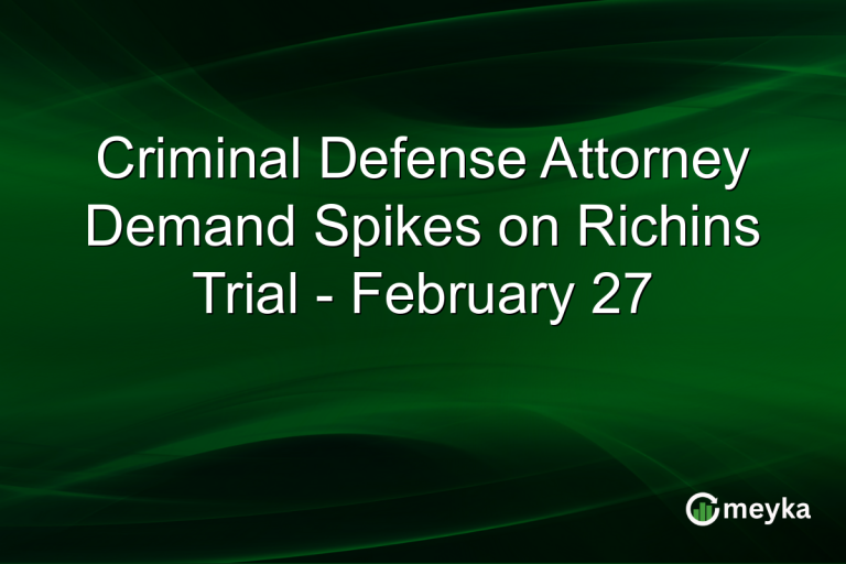 Criminal Defense Attorney Demand Spikes on Richins Trial - February 27