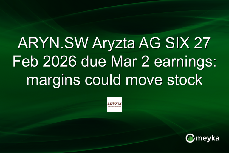 ARYN.SW Aryzta AG SIX 27 Feb 2026 due Mar 2 earnings: margins could move stock