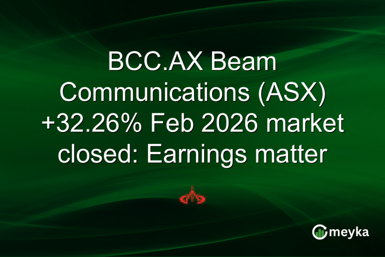 BCC.AX Beam Communications (ASX) +32.26% Feb 2026 market closed: Earnings matter